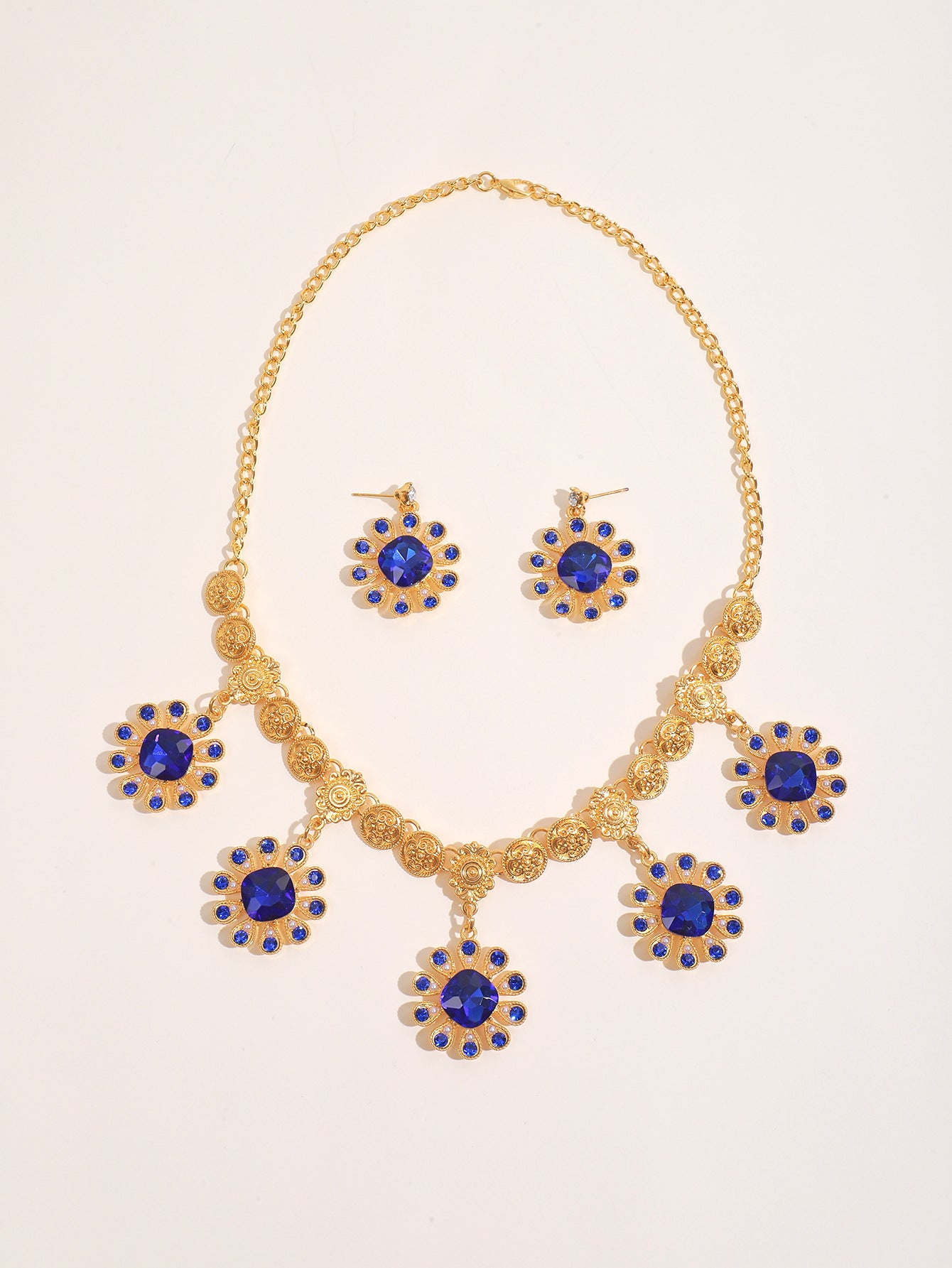 Exotic Desert Oasis Gemstone Necklace Set