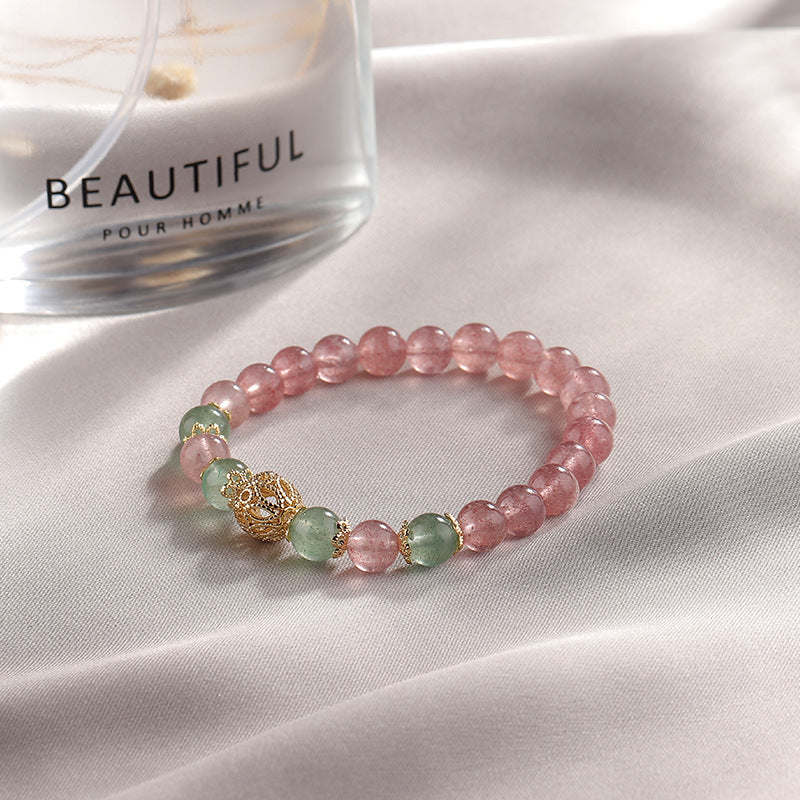 Fortune's Favor Sterling Silver Crystal Bracelet