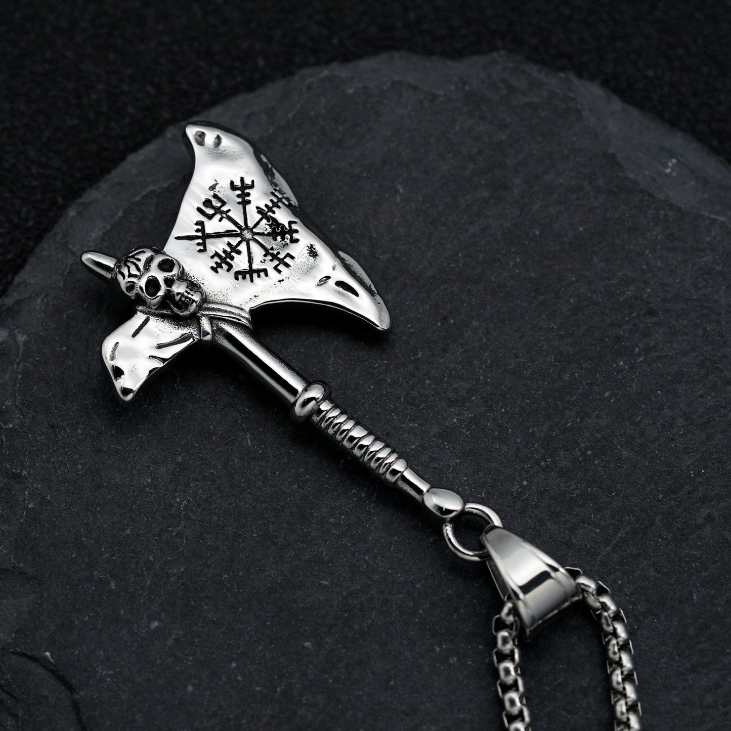 Steel Necklace – Vintage Nordic Viking
