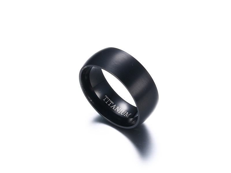 Men Rings Titanium Jewelry European American Fashion Rings