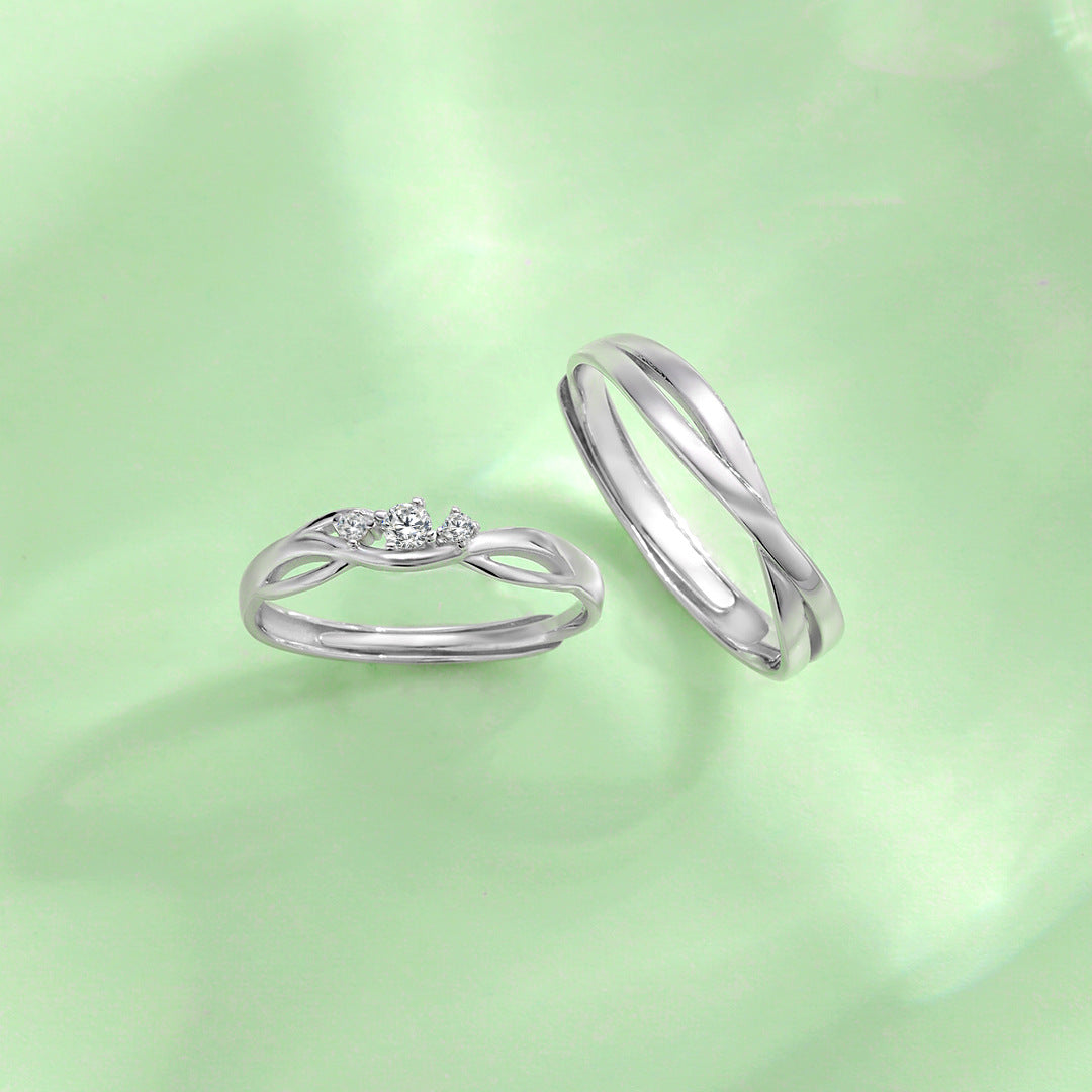 Planderful Everyday Genie – Elegant Light Luxury Couple Ring