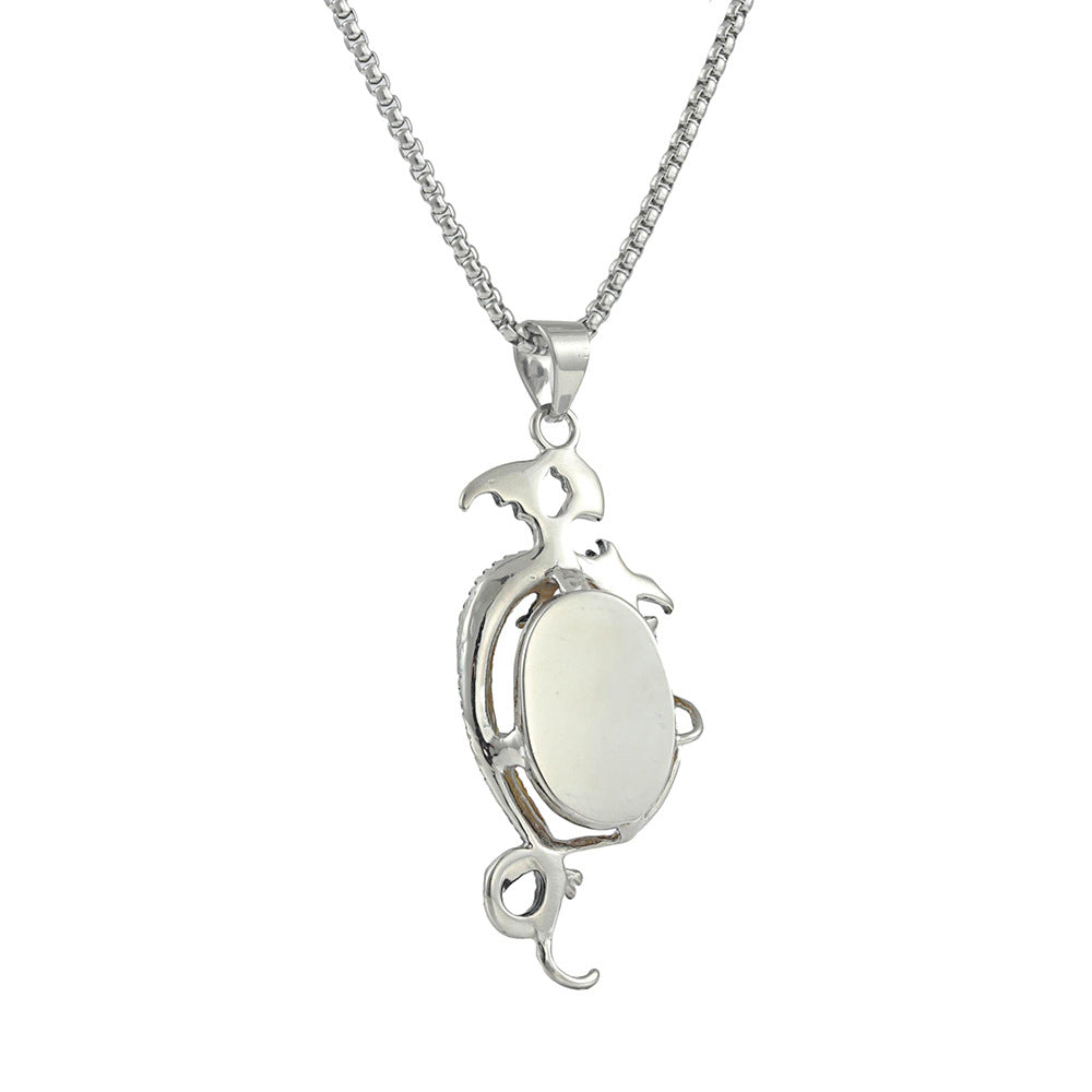 European And American Stainless Steel Animal Dragon Pendant