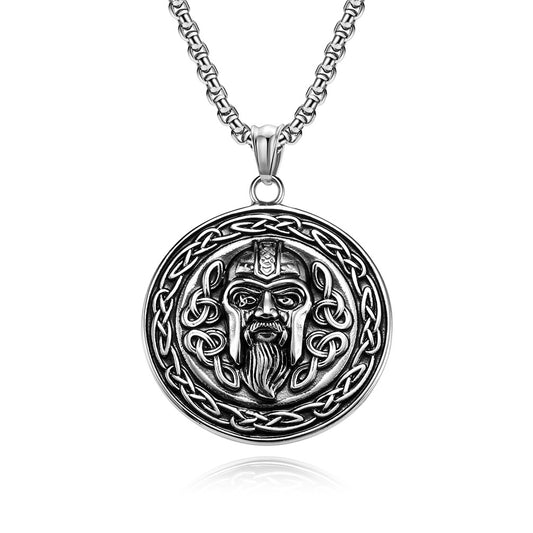 Amazon Retro Nordic Viking Pirate Avatar Necklace for Men