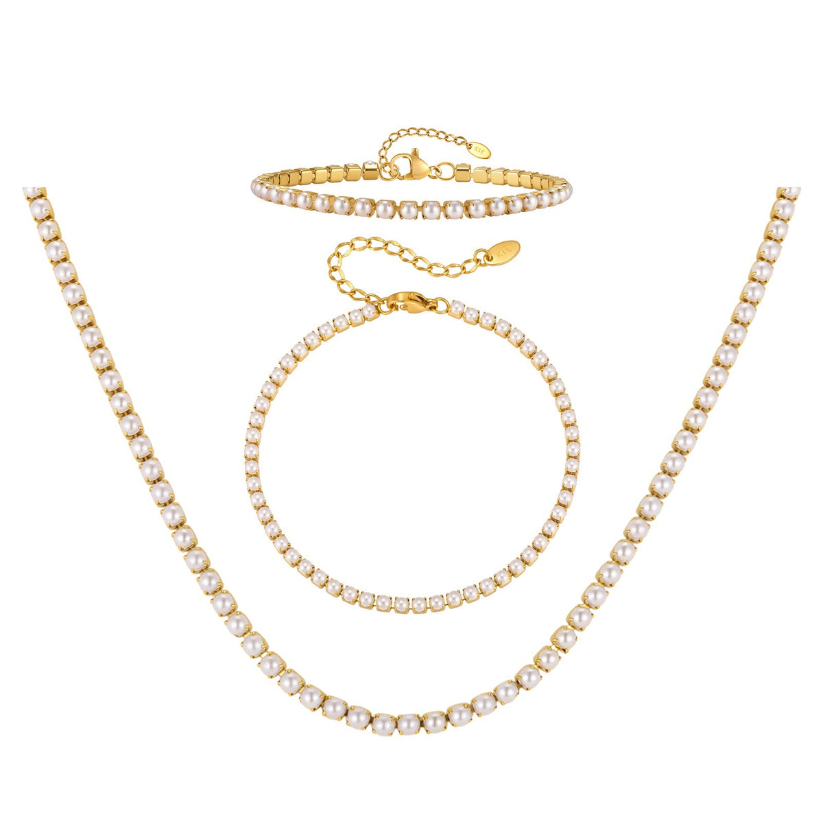 Pearl Stainless Steel Bracelet