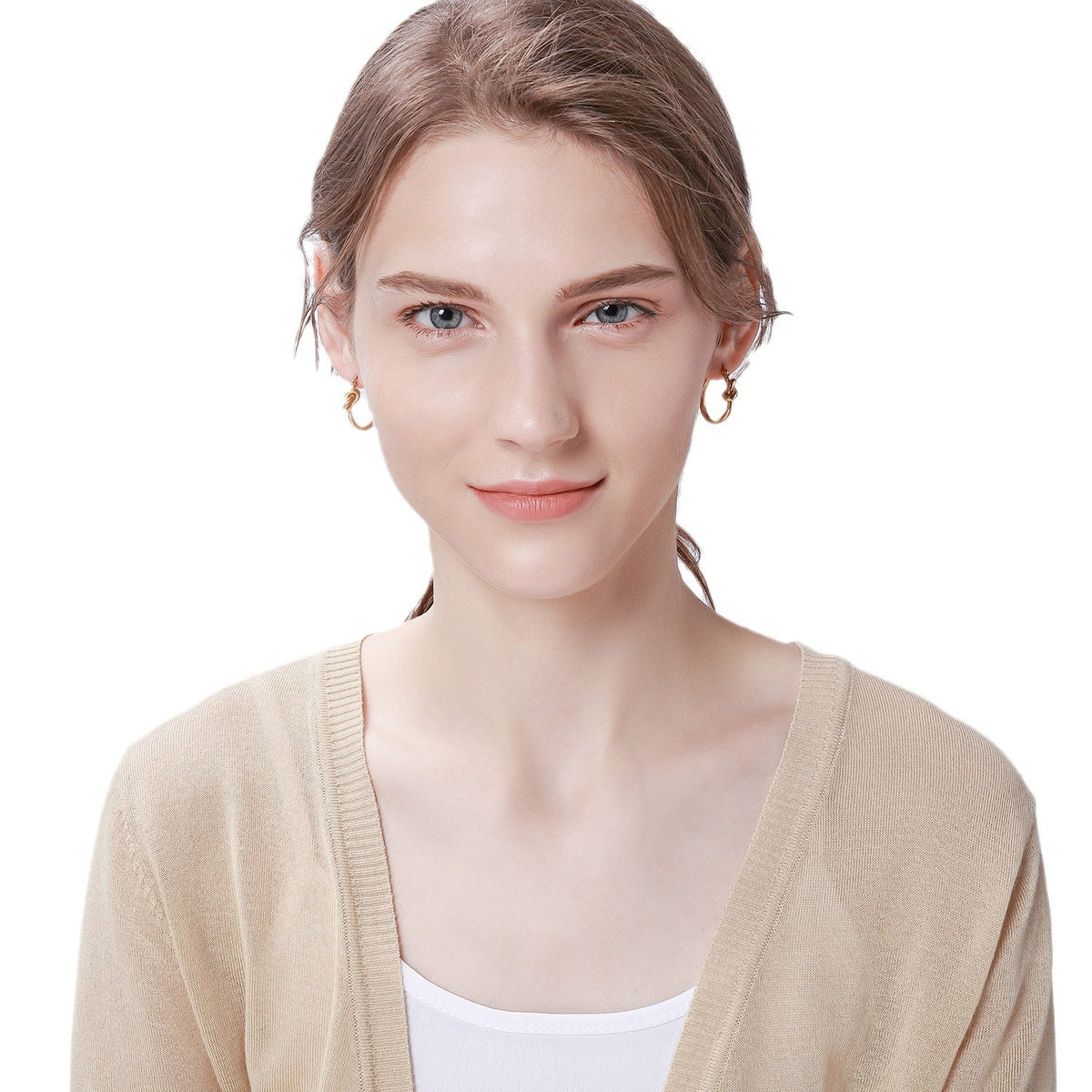 Modern Stainless Steel Earrings — Gold / Silver