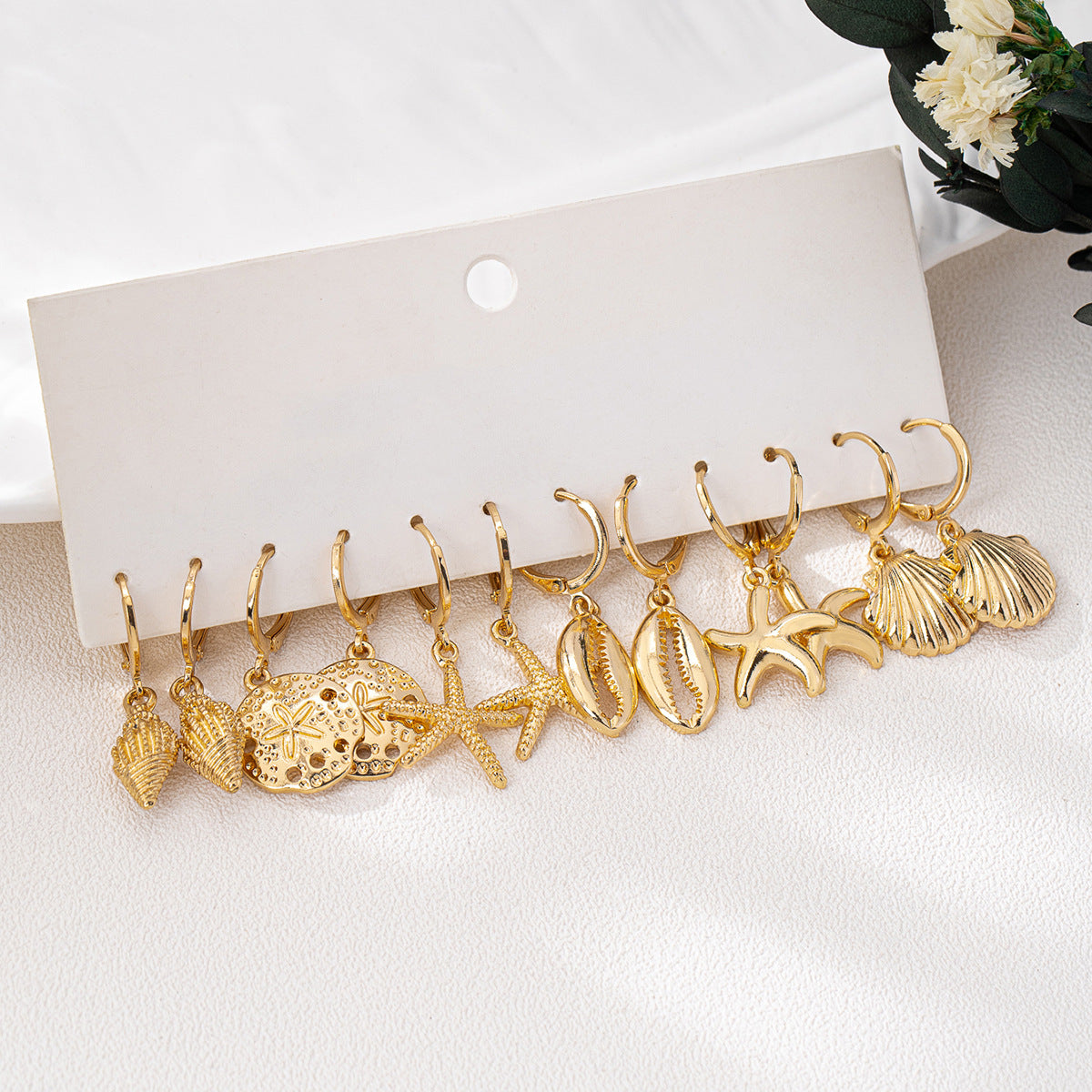 Planderful Vienna Verve Earrings – Elegant Marine Life Design for Versatile Occasions