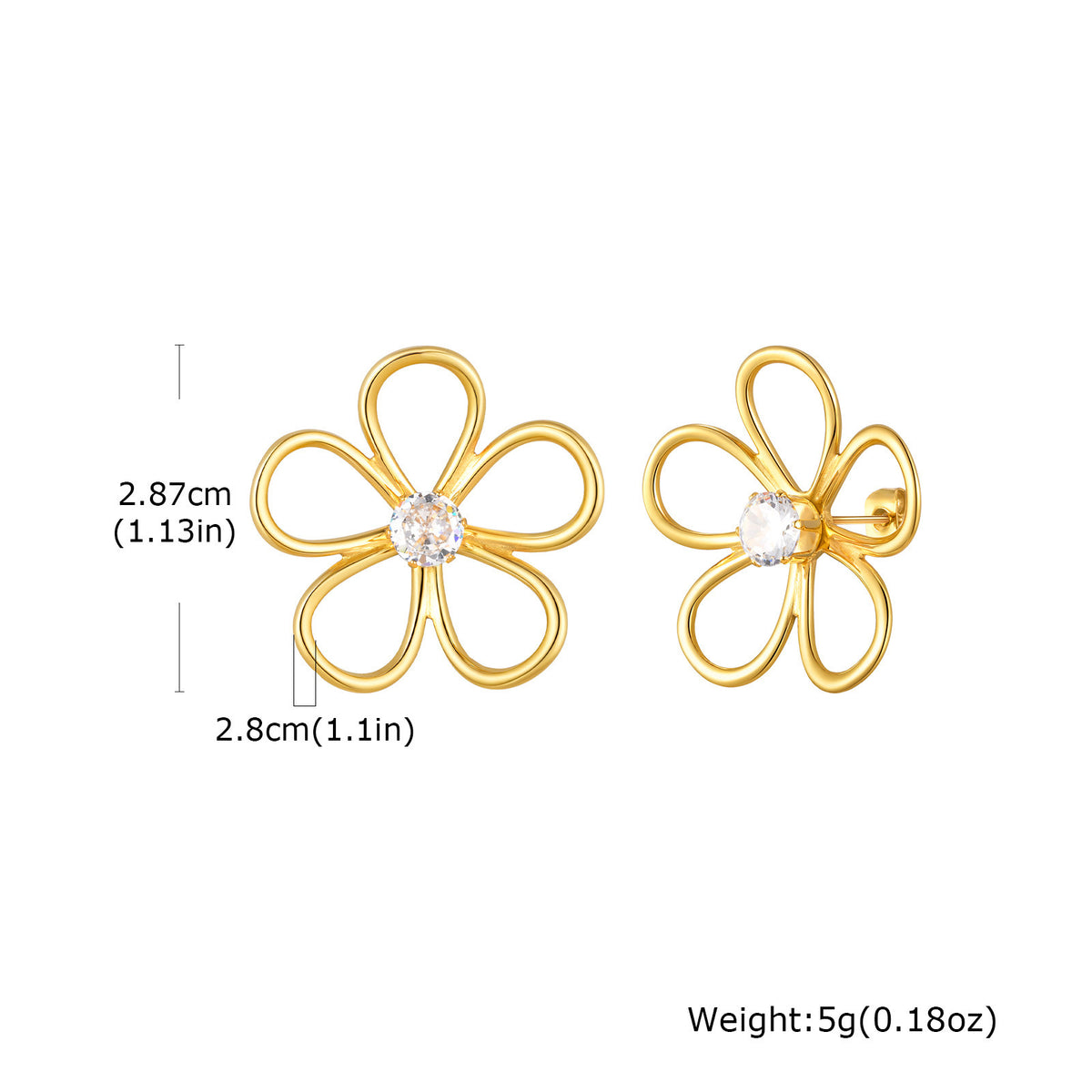Floral Earrings — Four Distinct Designs