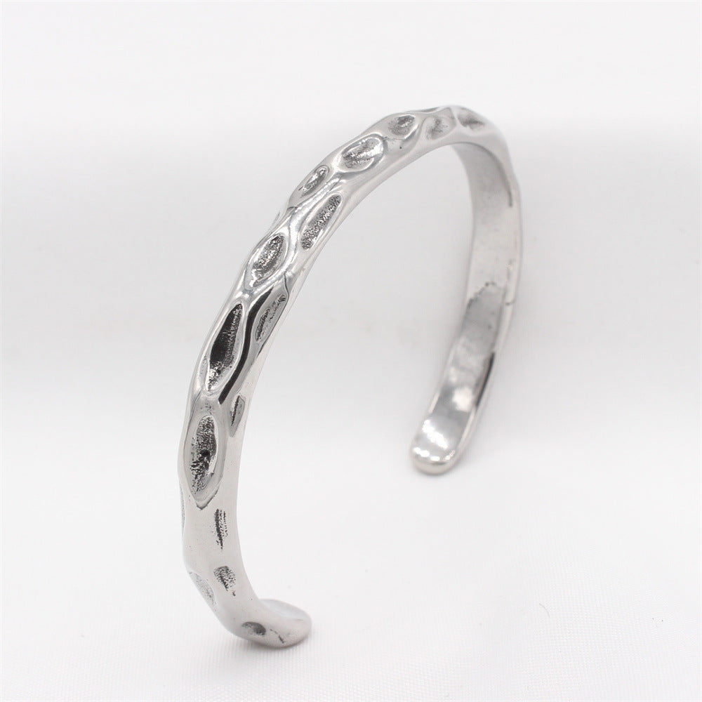 Planderful Everyday Genie – European and American Retro Titanium Steel Bracelets for Men and Women