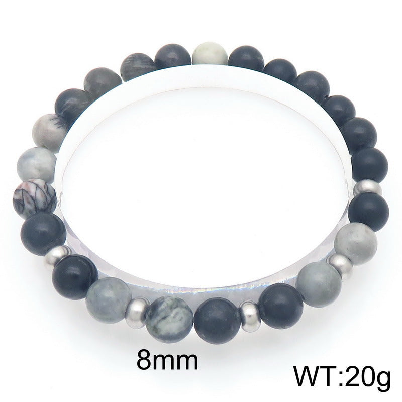 Planderful Collection Tiger Eye Stone Bracelet Men Durable