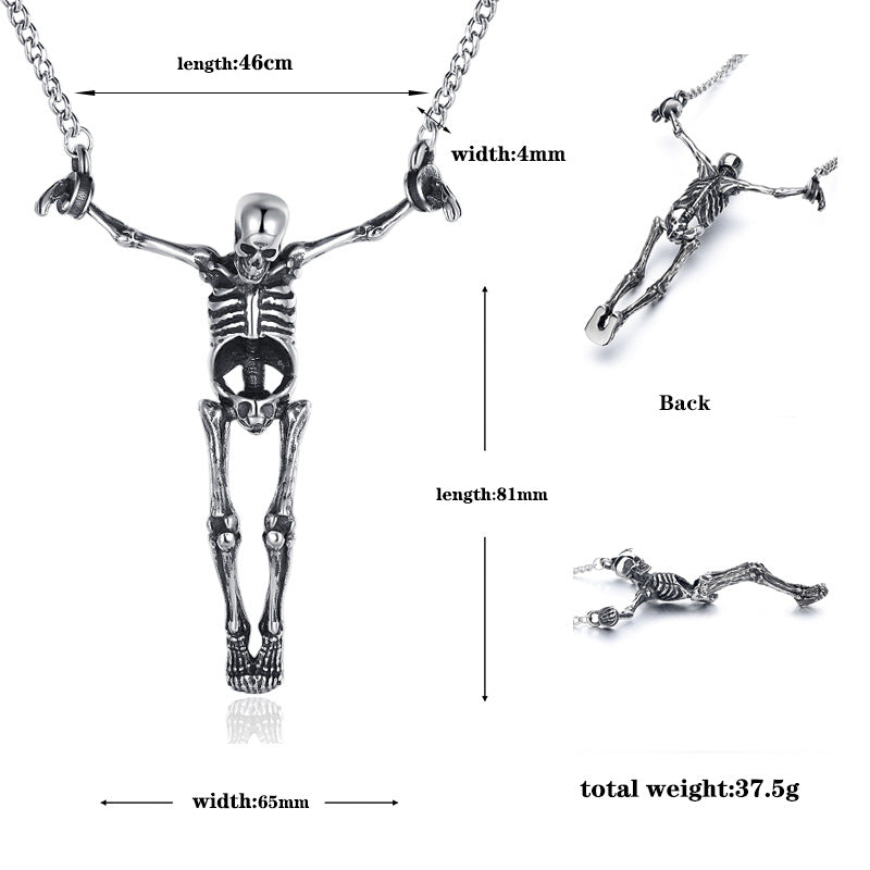Steel Necklace – Statement Hip Hop Style