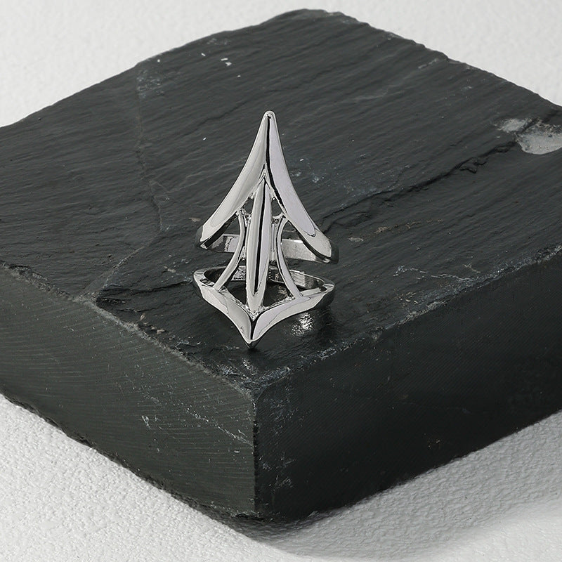 Royal Majesty Metal Finger Buckle Ring - Elegant Vienna Verve Collection