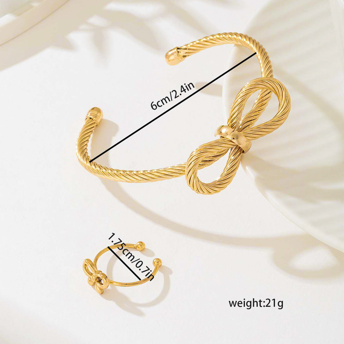 Planderful Vienna Verve Jewelry Set – Simple and Versatile Metal Design