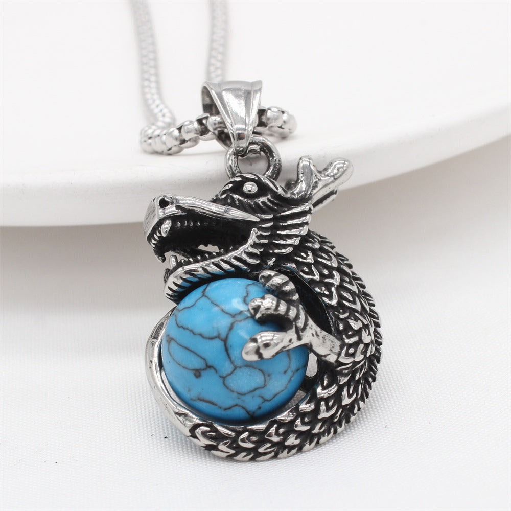 Dragon Ball Titanium Steel Pendant For Men Unisex Protection Statement By Planderful