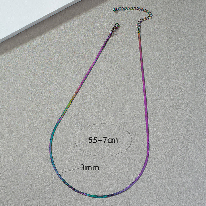 European Copper Blade Chain Men's Necklace - Vienna Verve Collection