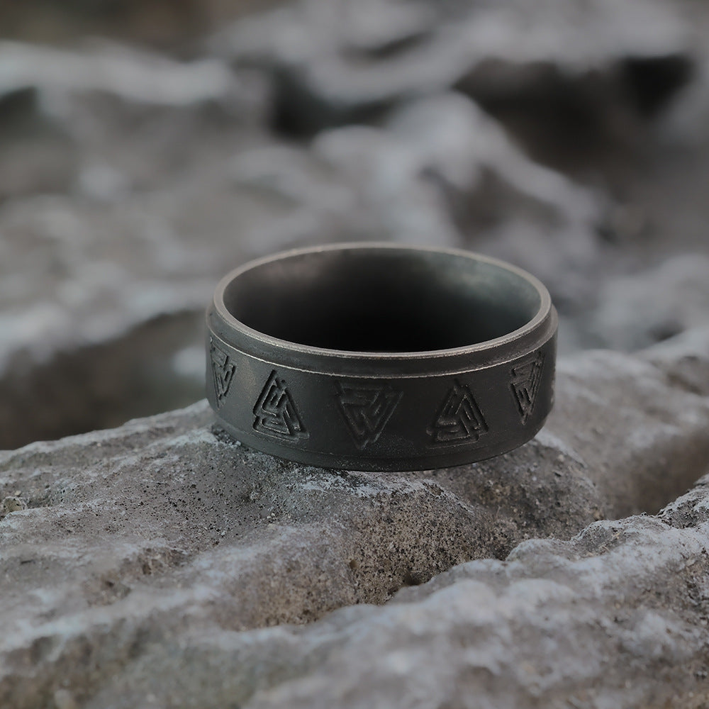 Cross-Border New Products Viking Ring AG Masonic Gemstone Jewelry