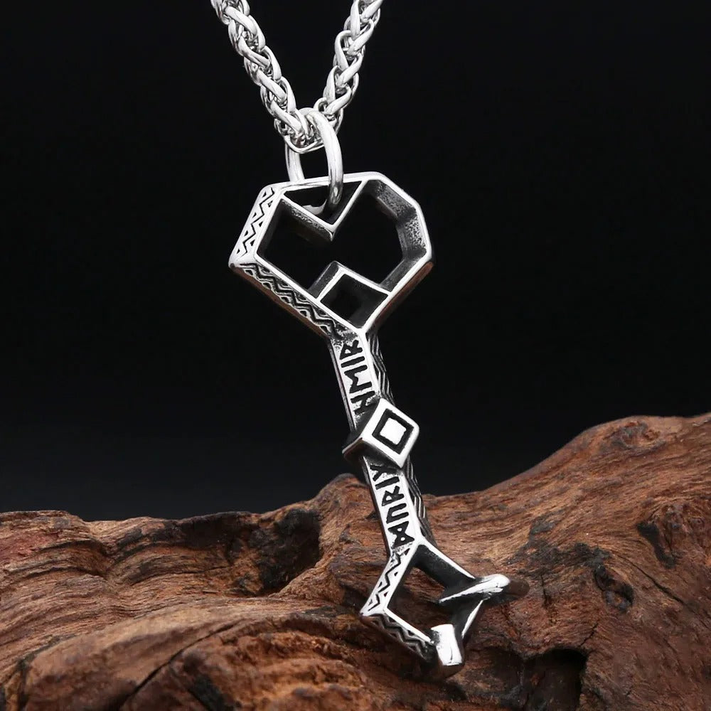 Punk Vintage Stainless Steel Men's Pendant Necklace