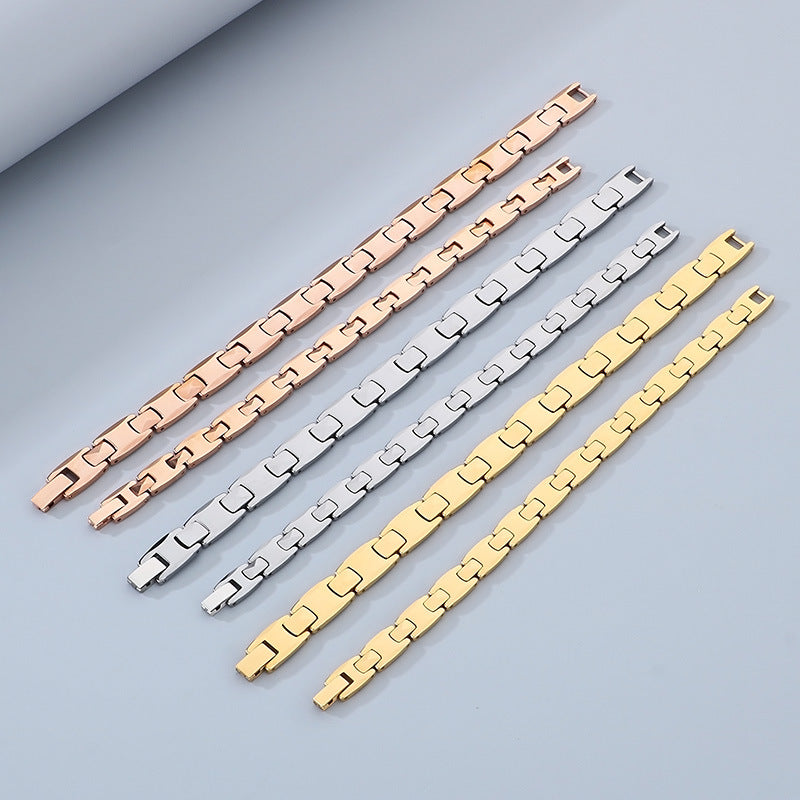 Planderful Magnet Stone Adjustable Couple Bracelet For Men