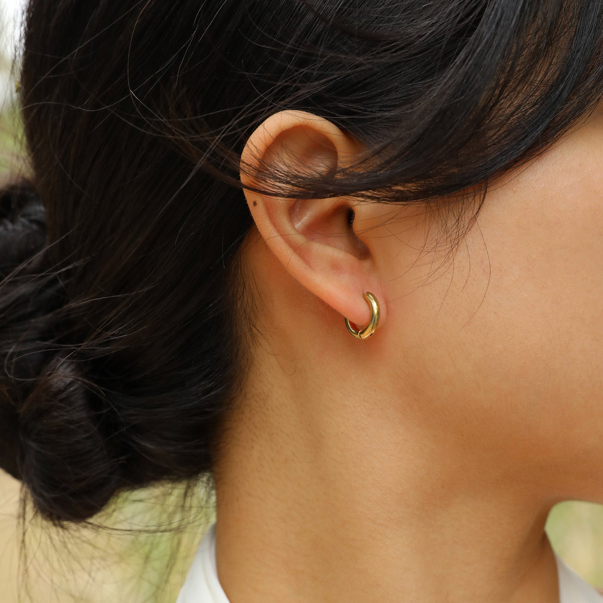 Modern Stainless Steel Earrings — Gold / Silver / Black