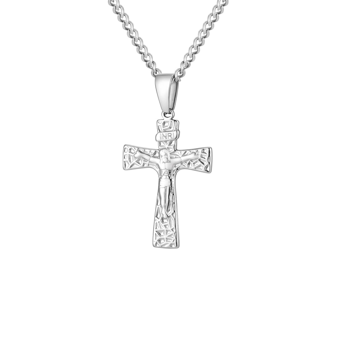 Cross Stainless Steel Pendant for Men