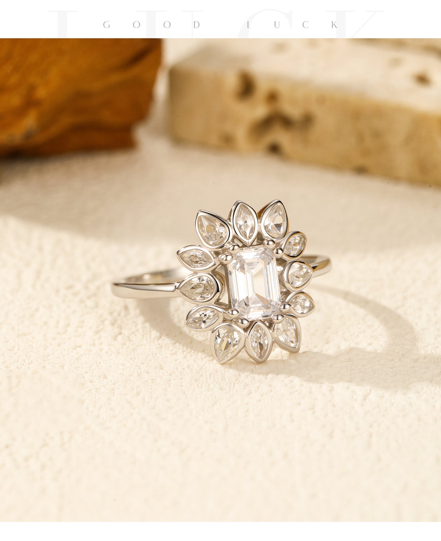 Planderful Everyday Genie Ring – Luxury Sterling Silver with Shining Zircon