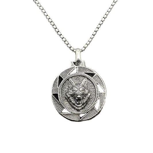 Steel Necklace - Vintage Unisex Retro Hip-Hop Streetwear Jewelry For Everyday Wear And Gifting