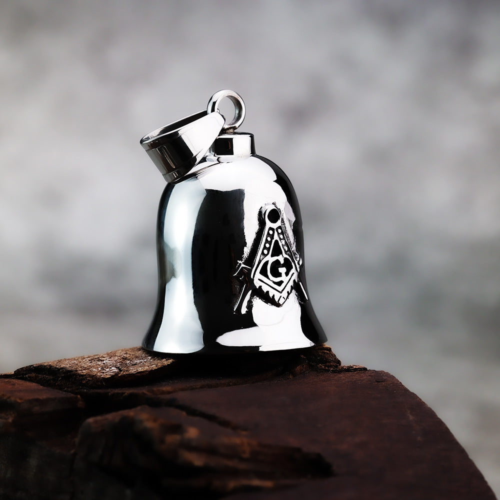 Tree of Life Skull Stainless Steel Men's Pendant Necklace