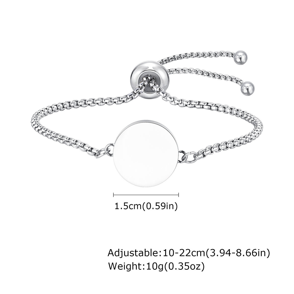 Pearl Adjustable Stainless Steel Bracelet for Women