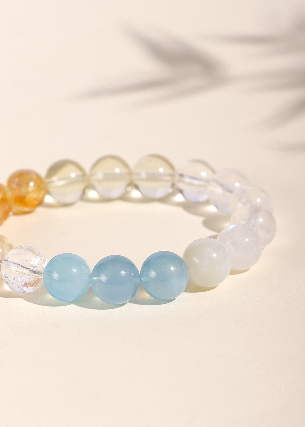 Planderful Fortune's Favor Bracelet – Natural Aquamarine Crystal Design