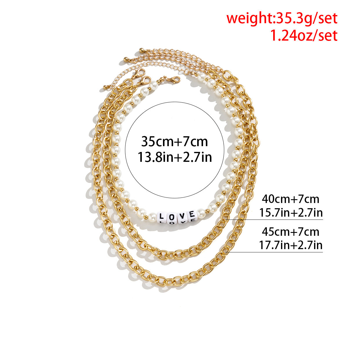 Planderful Collection Vienna Verve Layered Cross Necklace for Women Personalized Beaded Letter Pendant Bold Statement