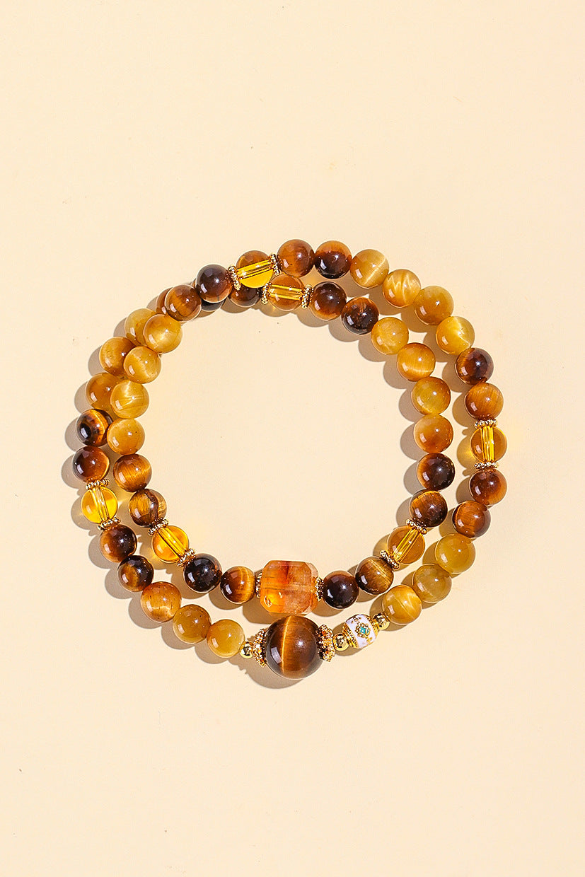 Planderful Fortune's Favor Bracelet – Stylish Crystal Beaded Design