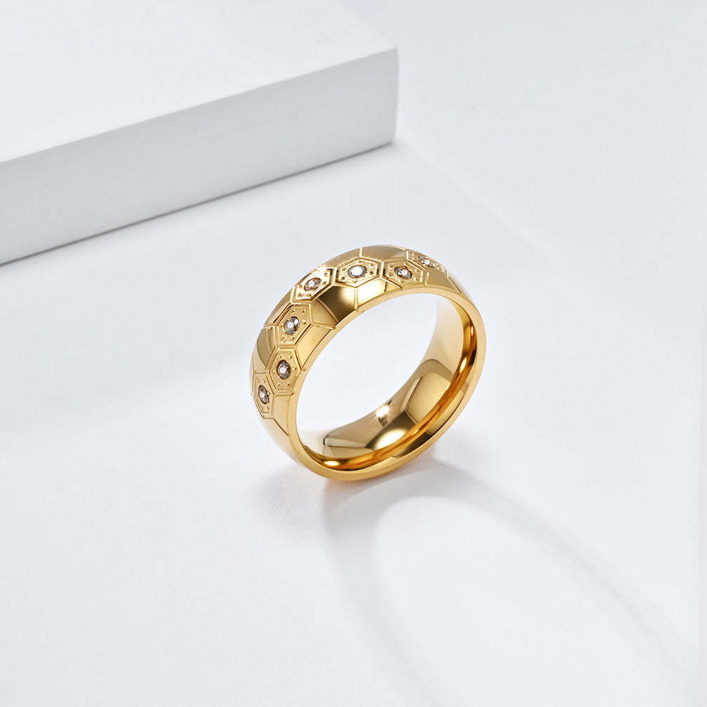 Planderful World Cup Ring Unisex Stainless Steel Gift For Men And Women Fans Worldwide