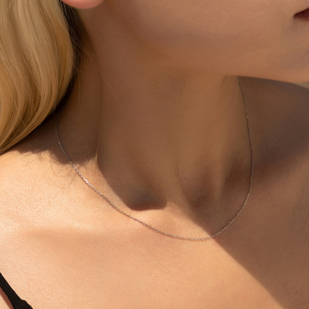 925 Sterling Silver Pendant-Free Chain Necklace