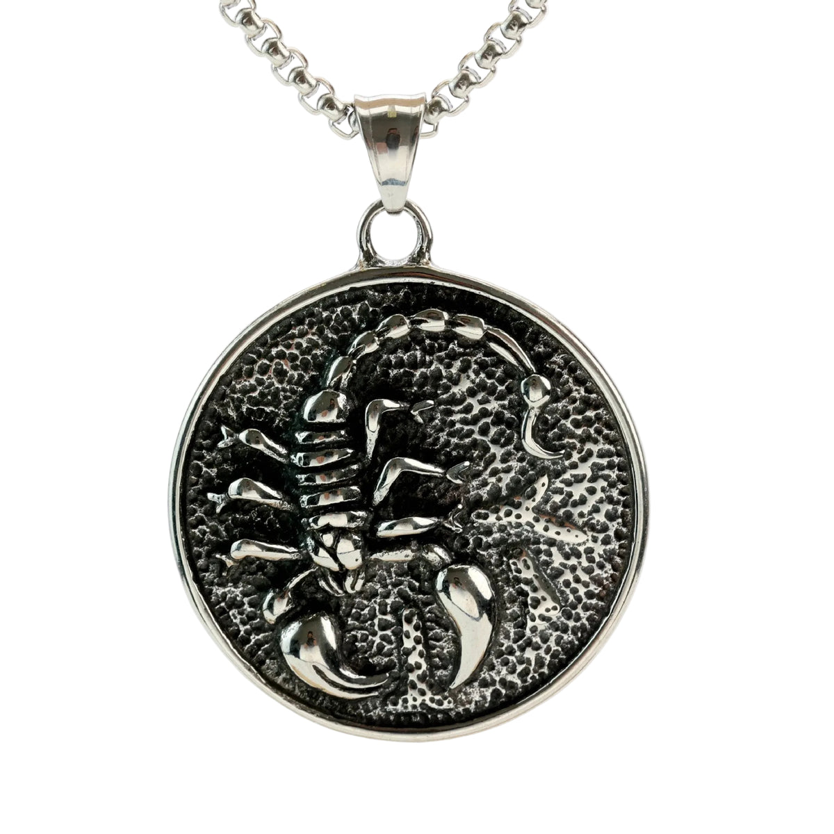 Vintage Scorpion Stainless Steel Men's Ring