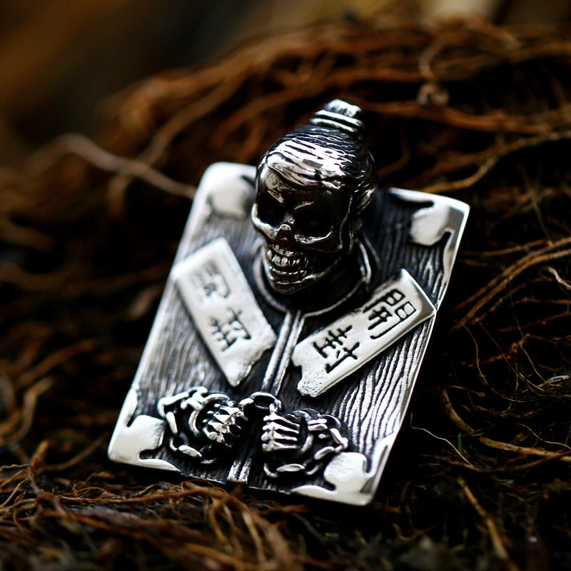 Retro-Inspired Titanium Steel Pendant for Men - Unique Creative Accessories from Europe and the USA