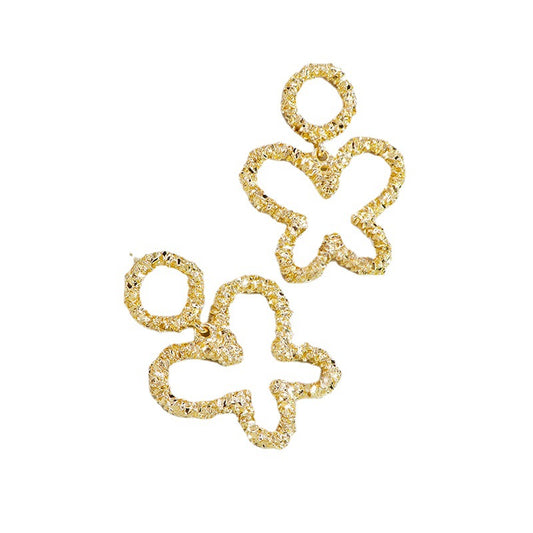 Metallic Butterfly Earrings: Exquisite European-American Jewelry for Instagram Influencers