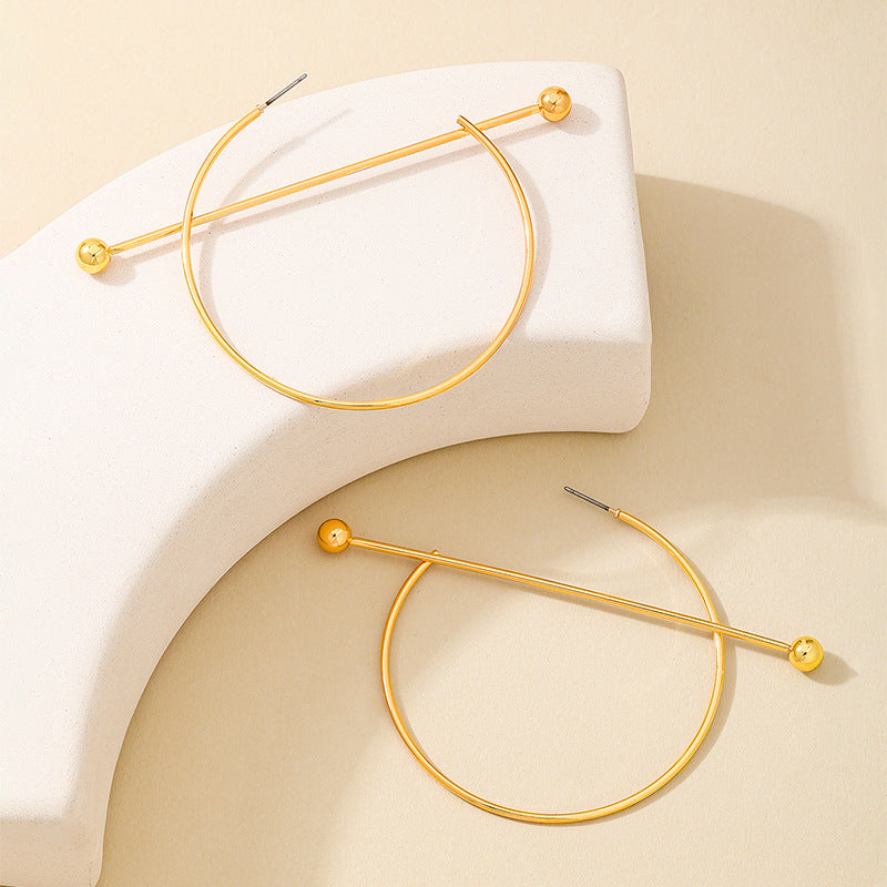 Planderful Vienna Verve Earrings – Creative Circular Metal Design