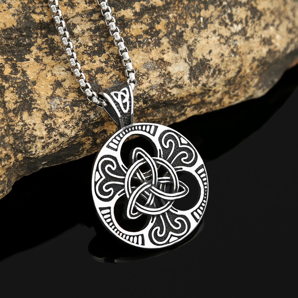 European and American Jewelry Wholesale Viking Pendant Necklace