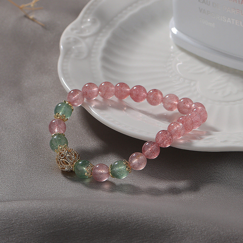 Fortune's Favor Sterling Silver Crystal Bracelet