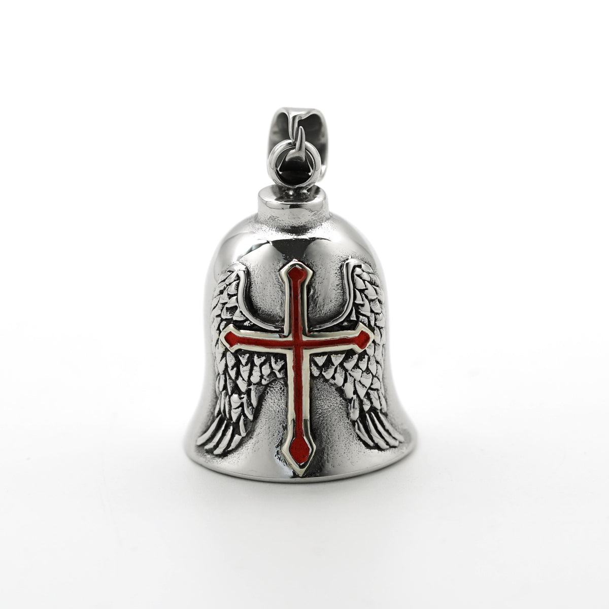 Punk Angel Wing Stainless Steel Men's Pendant Necklace