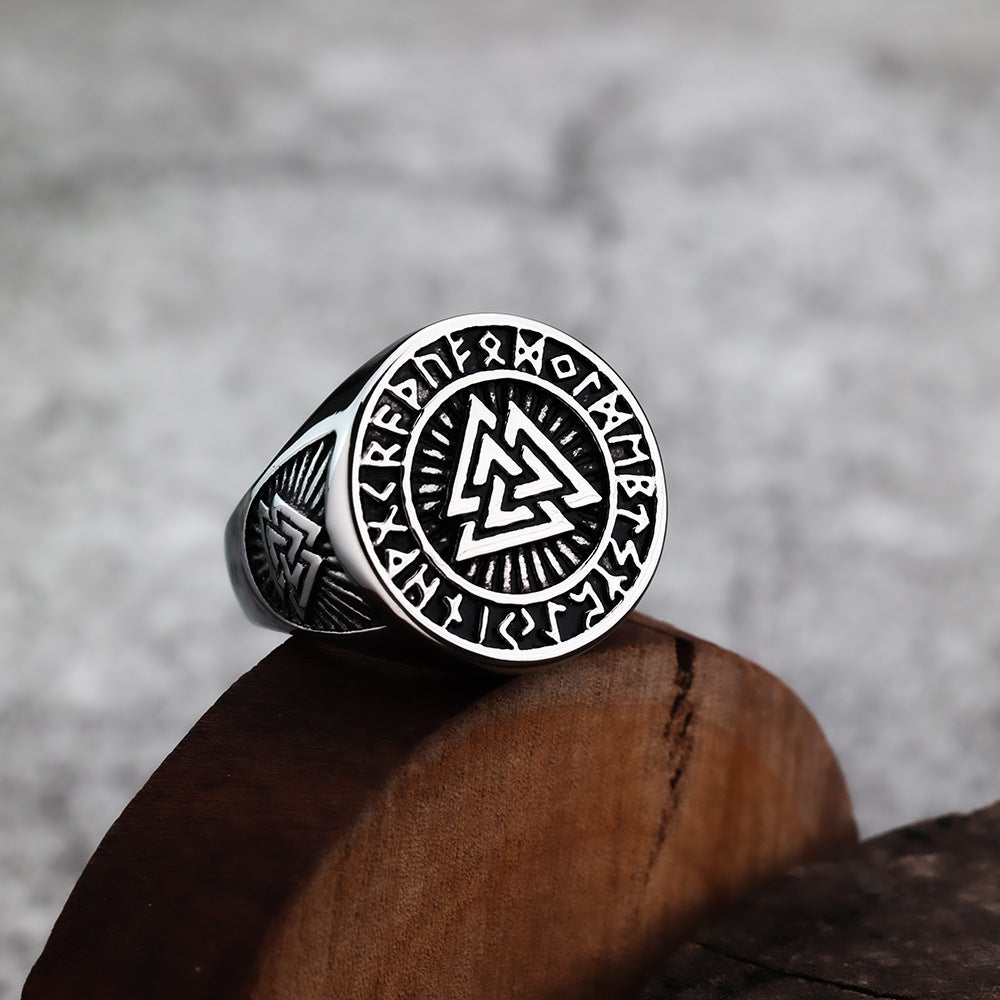 Cross-Border New Products Viking Ring Fashion Jewelry Wholesale