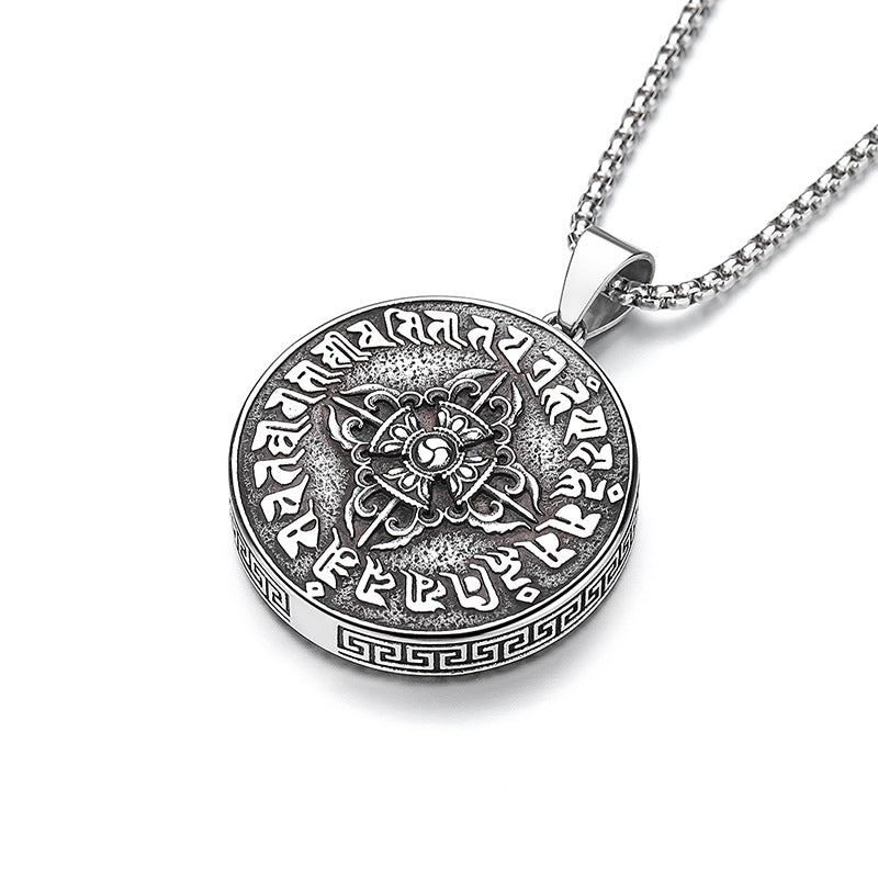 Stainless Steel Necklace – Dainty Zodiac Buddha Charms