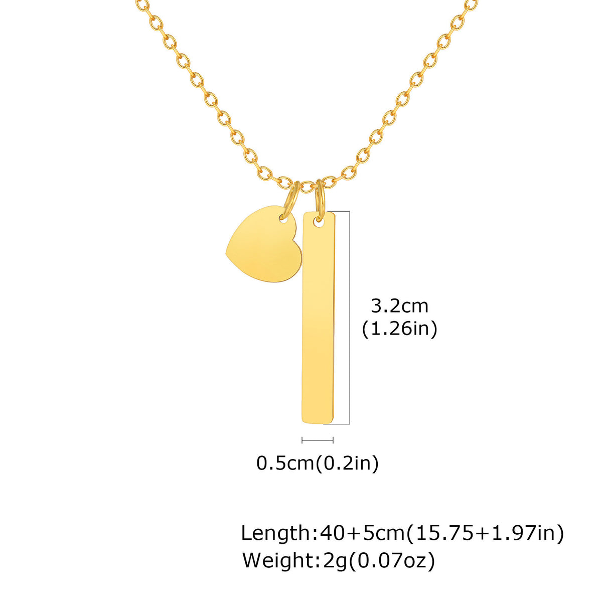 Rose Stainless Steel Necklace for Women