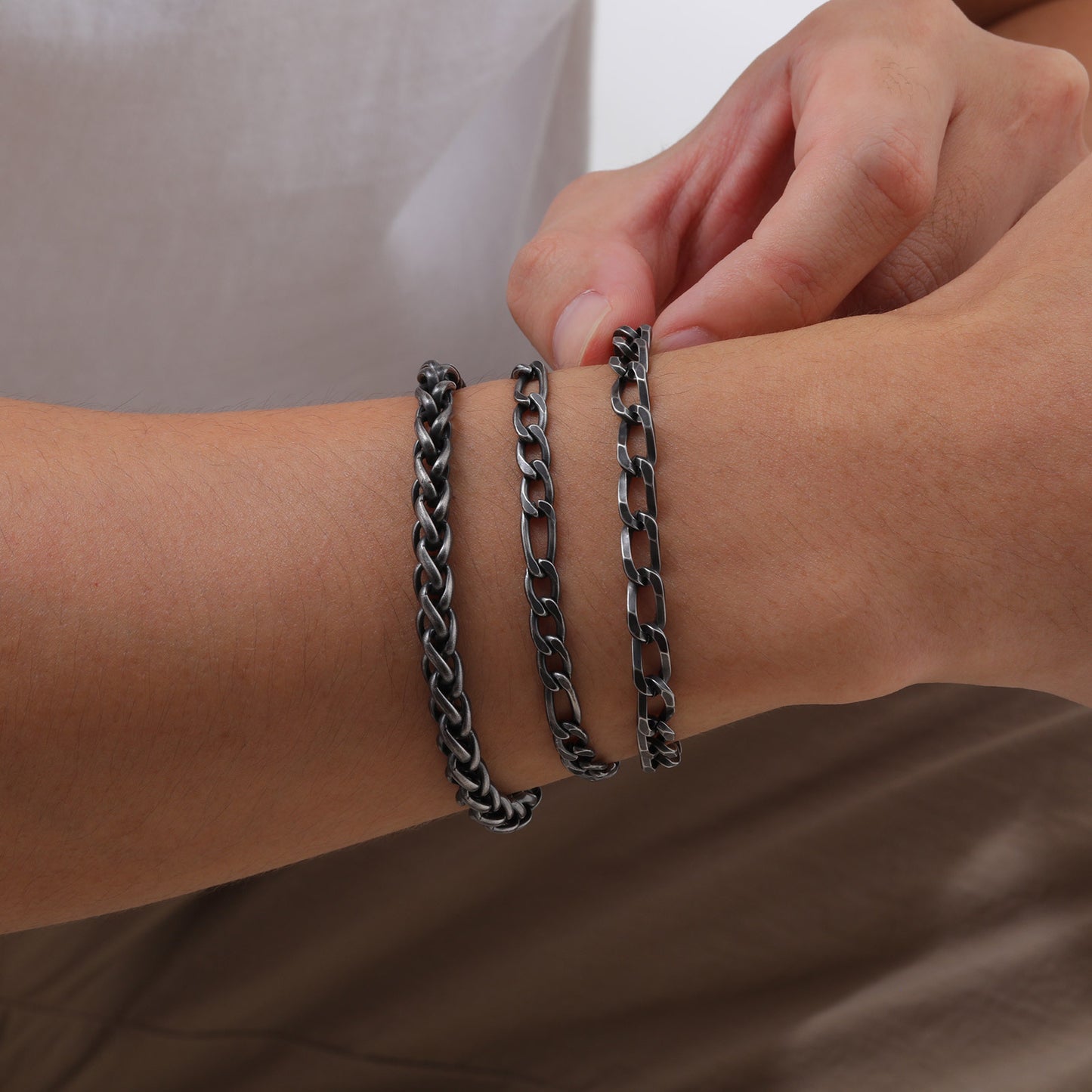 Jewelry Wholesale Hip Hop Retro Bracelets Men's Fashion Accessories