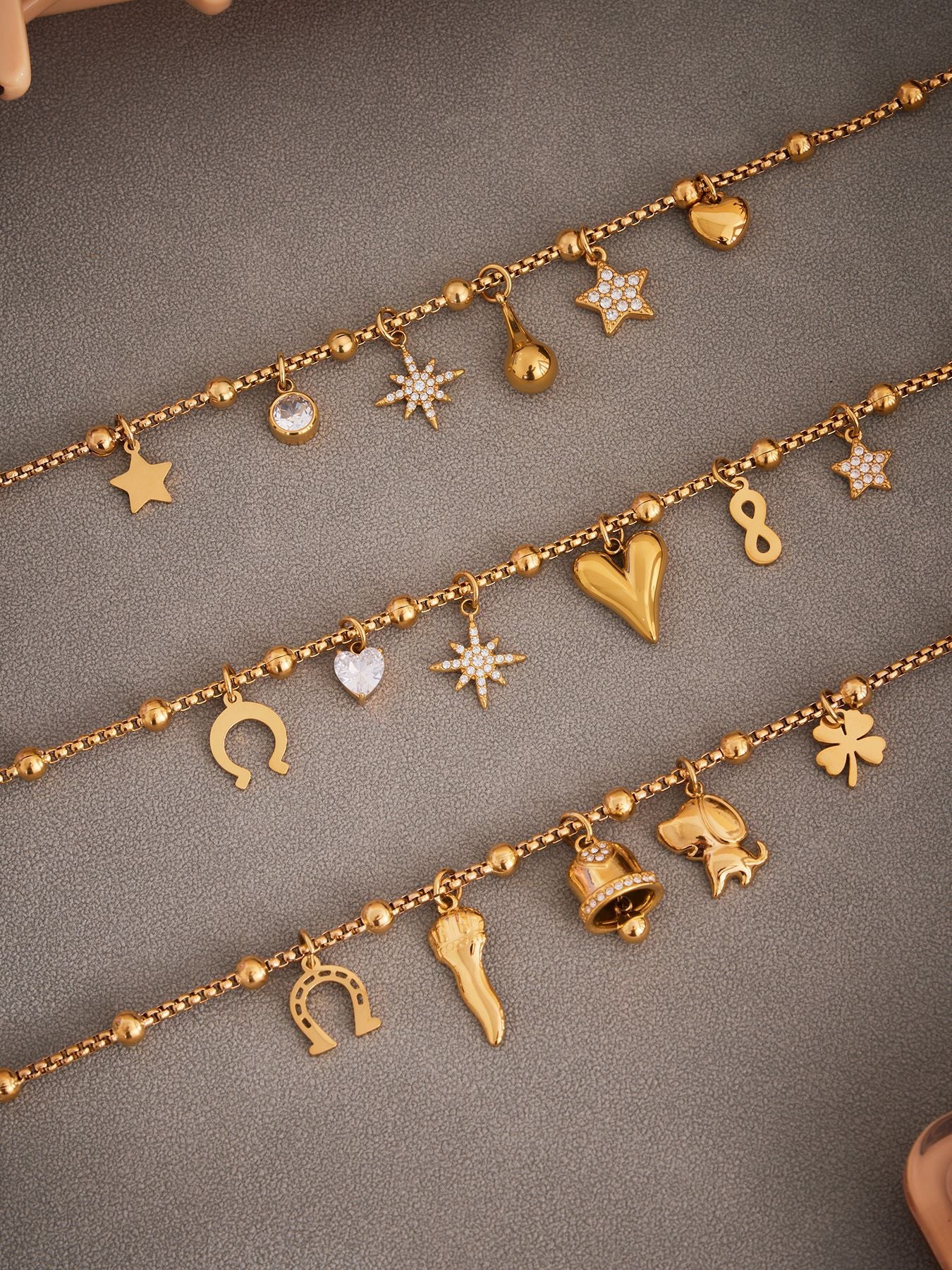 Planderful Medieval Zircon Bracelet For Women Gold Plated