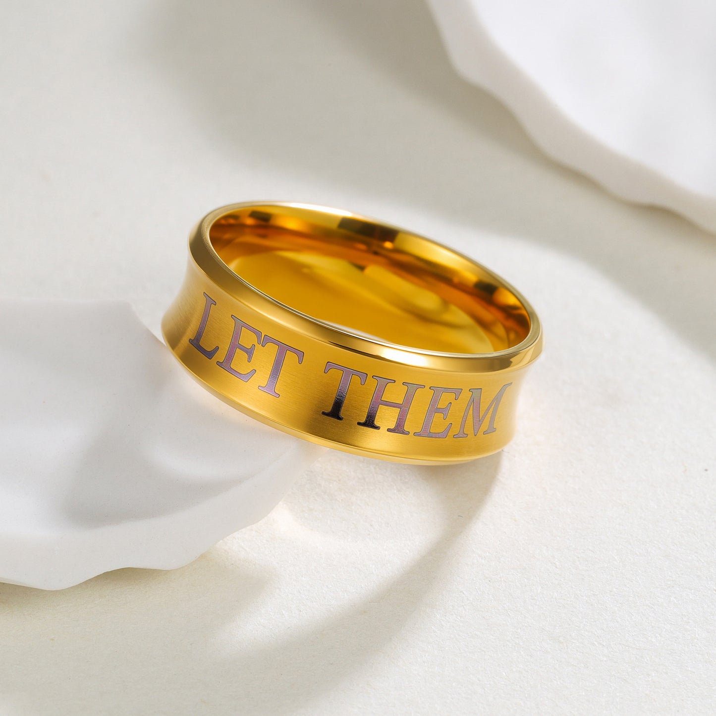 Planderful Everyday Genie Glossy Unisex Couple Ring