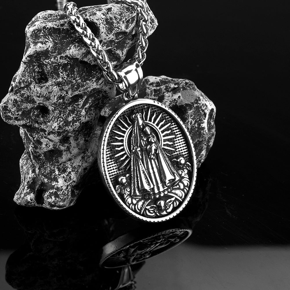 European And American Retro Men's Jewelry Pendant Necklace