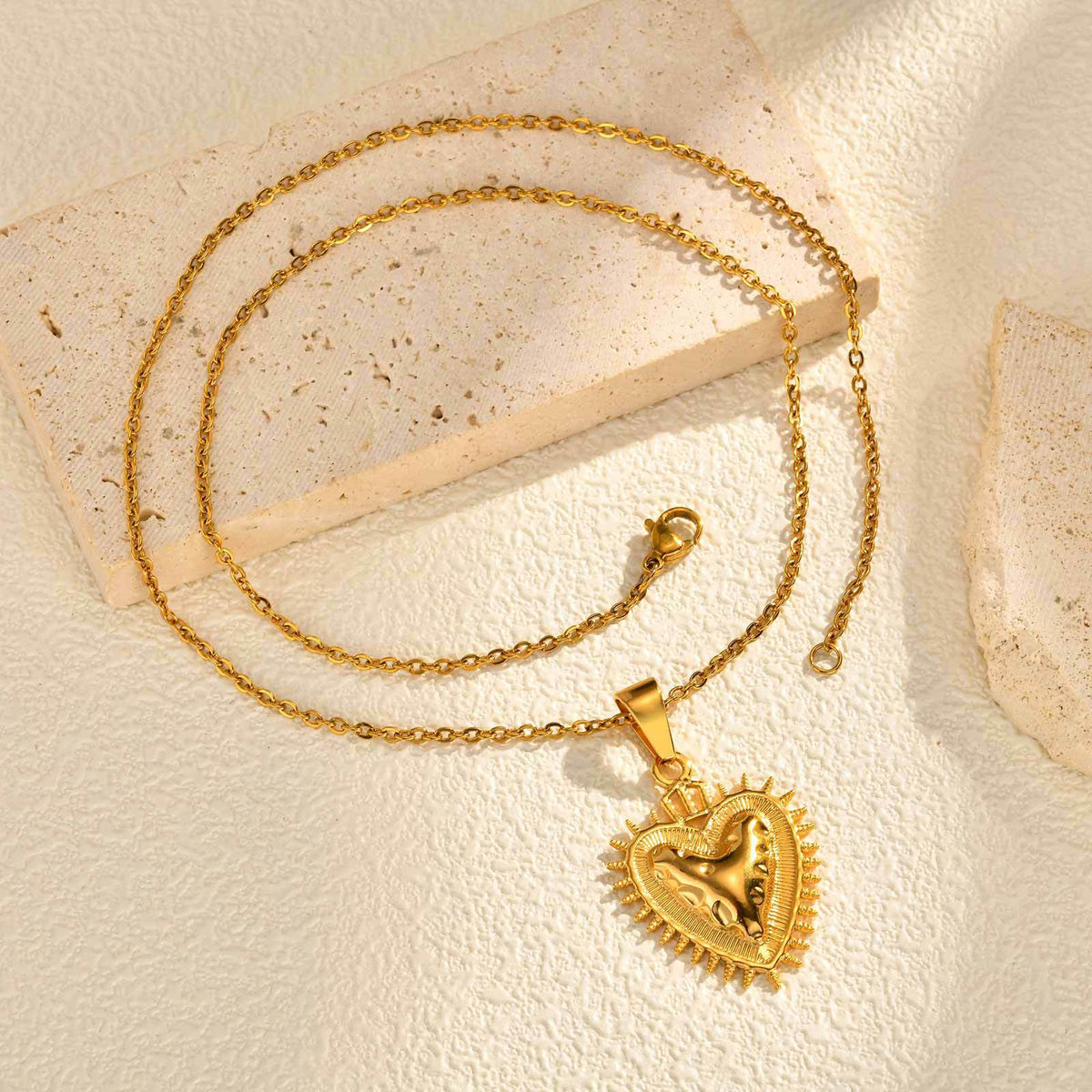 Heart Minimalist Stainless Steel Pendant