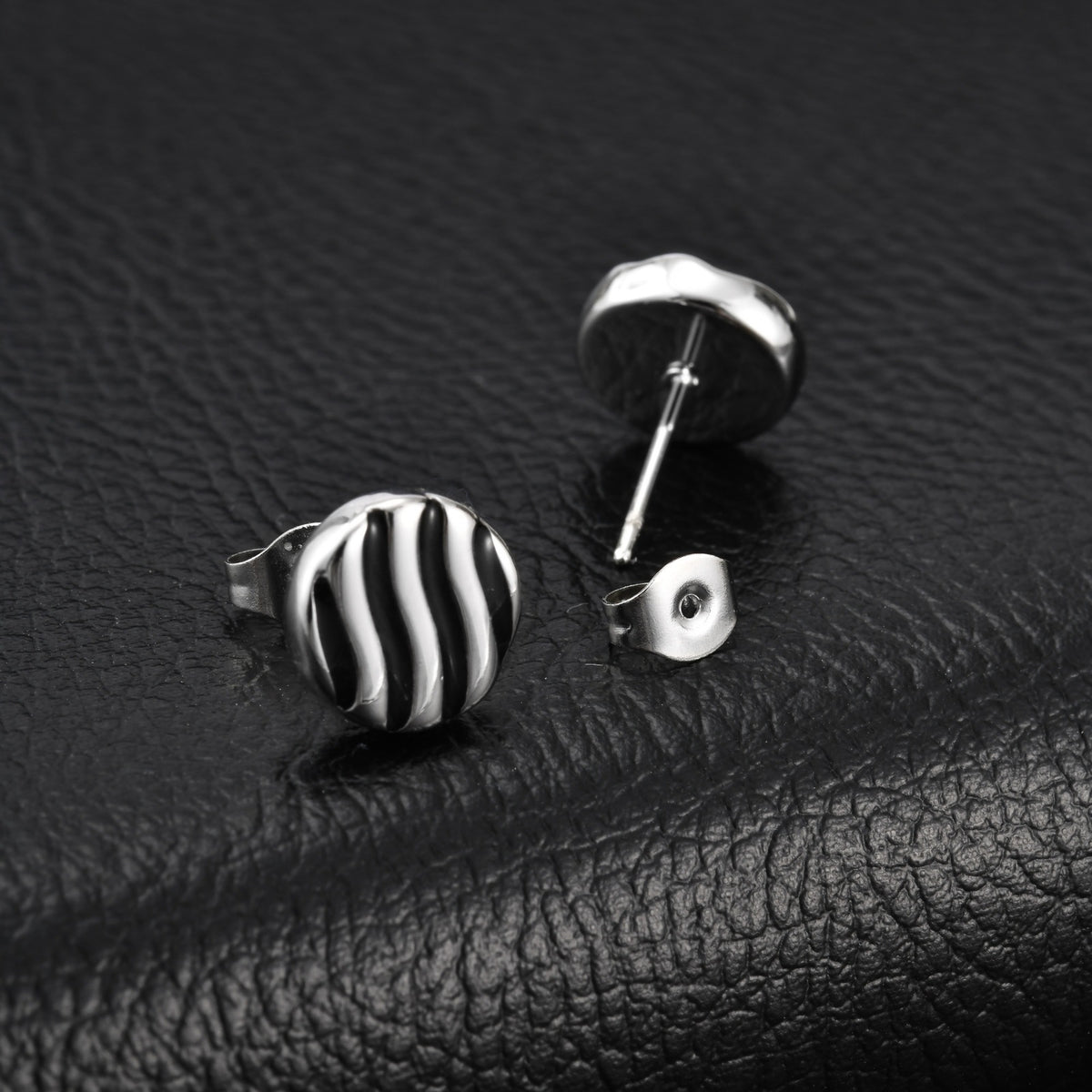 Stainless Steel Geometric Earrings