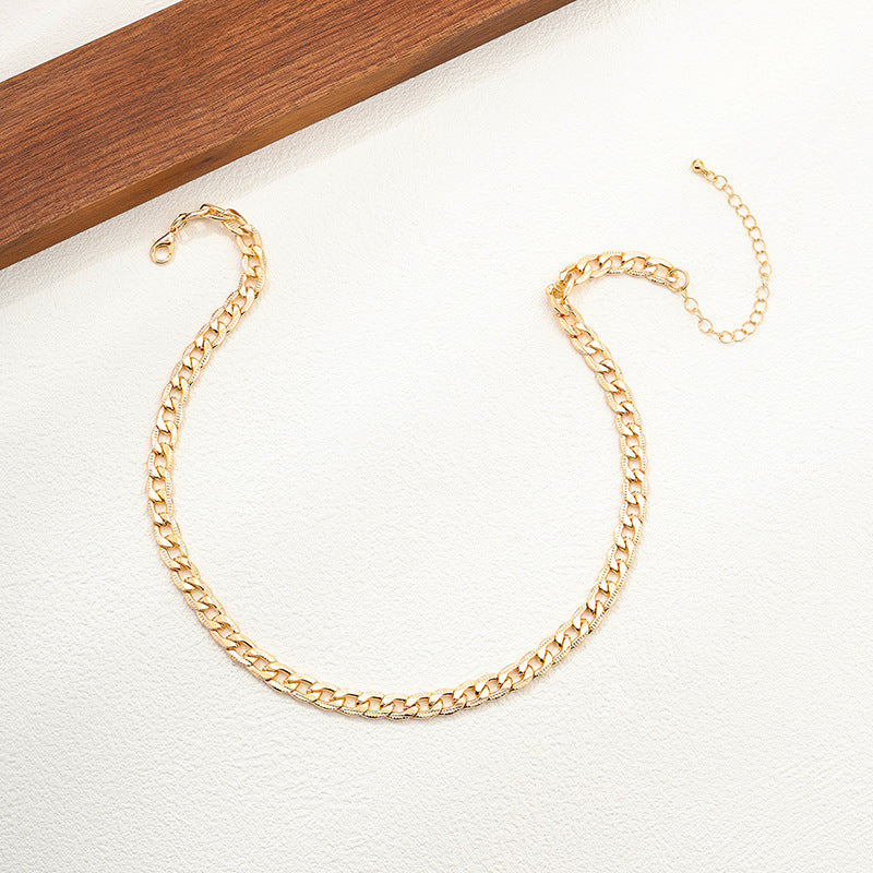 Chunky Cuban Link Chain Necklace - Trendy Hip Hop Statement Jewelry