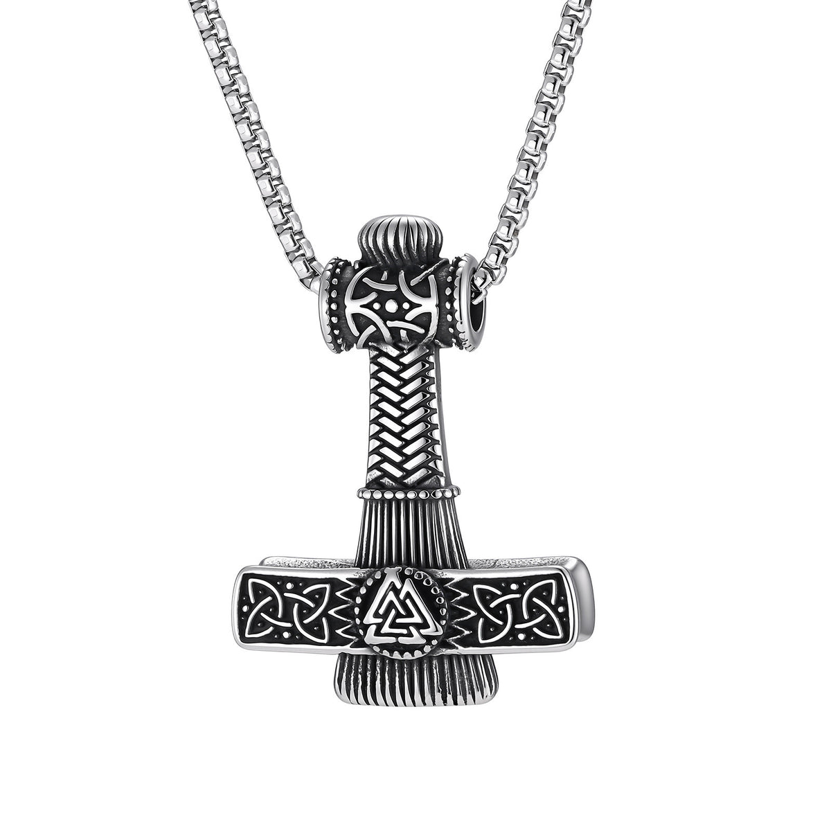 Vintage Stainless Steel Pendant for Men